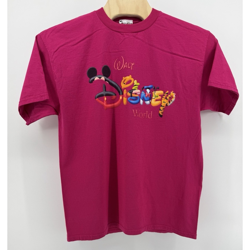 Vintage Walt Disney World Mickey & Friends T-Shirt Retro Size XL Made in USA